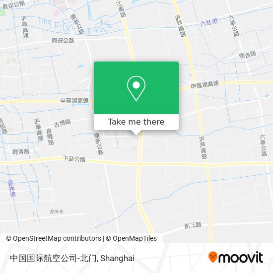 中国国际航空公司-北门 map
