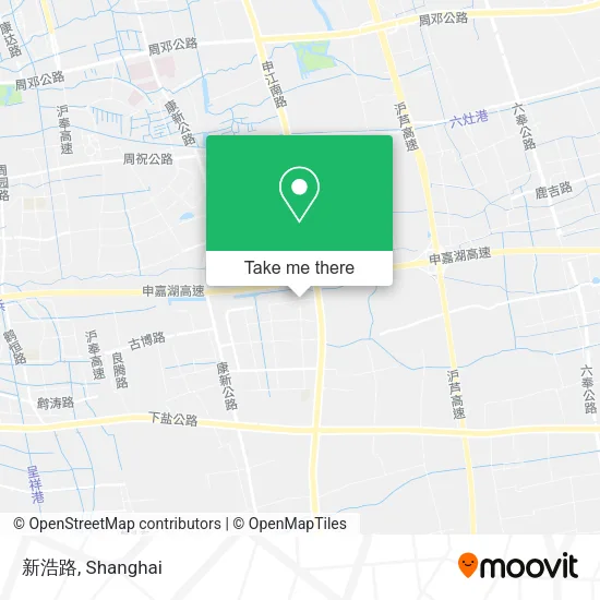新浩路 map