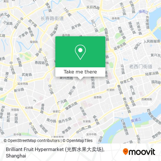 Brilliant Fruit Hypermarket (光辉水果大卖场) map