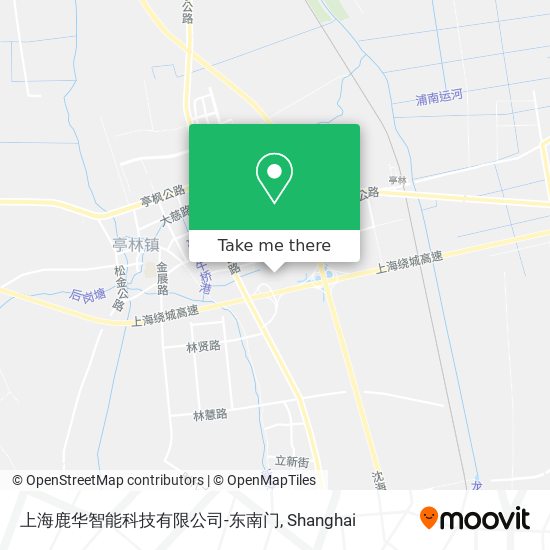 上海鹿华智能科技有限公司-东南门 map