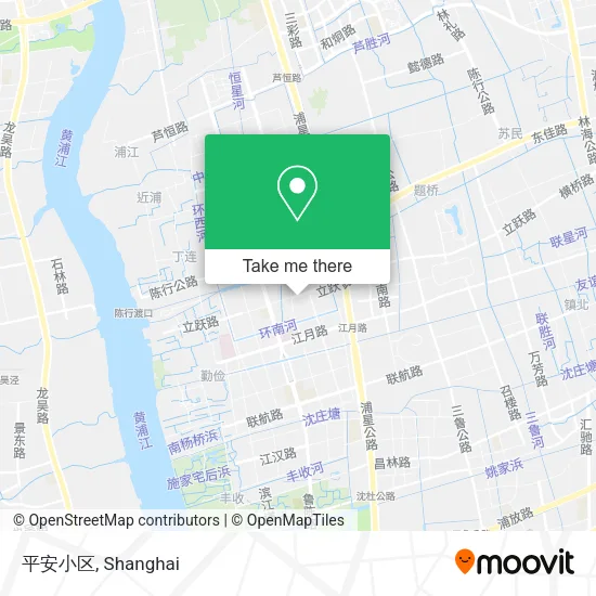 平安小区 map
