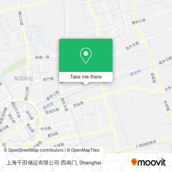 上海千田储运有限公司-西南门 map