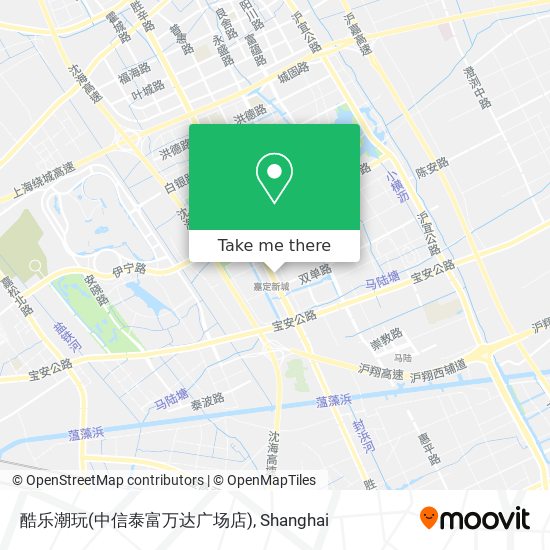酷乐潮玩(中信泰富万达广场店) map