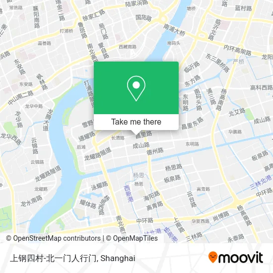 上钢四村-北一门人行门 map