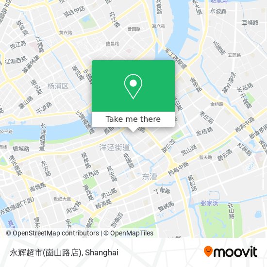 永辉超市(崮山路店) map