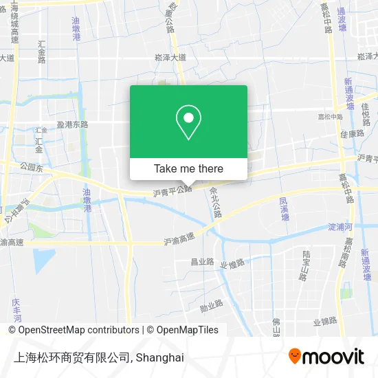 上海松环商贸有限公司 map