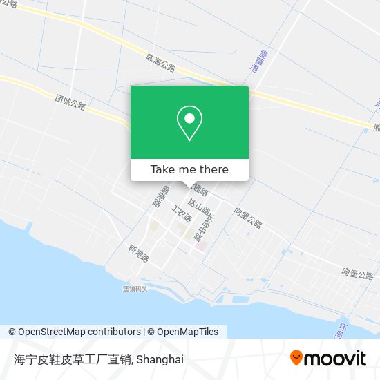 海宁皮鞋皮草工厂直销 map