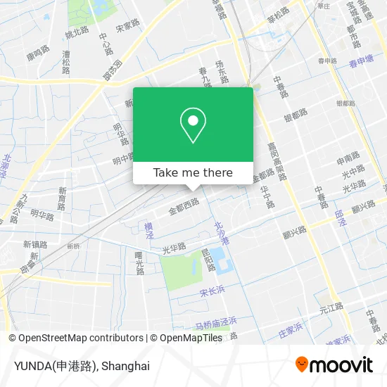 YUNDA(申港路) map