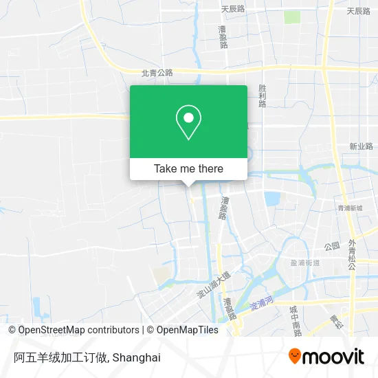 阿五羊绒加工订做 map