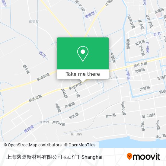 上海乘鹰新材料有限公司-西北门 map