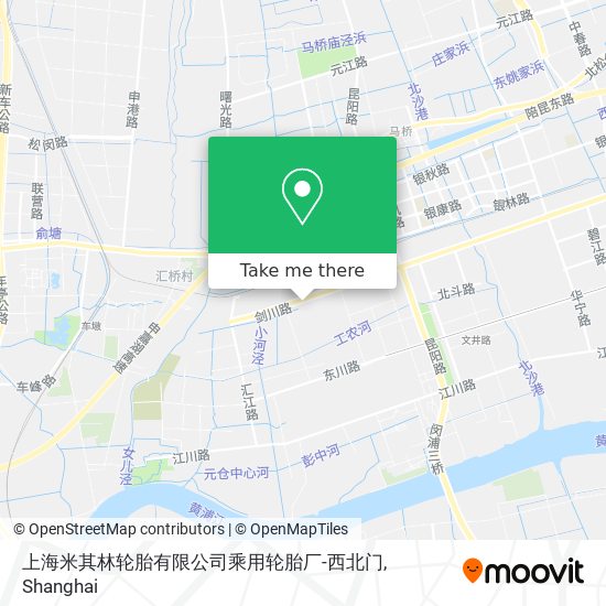 上海米其林轮胎有限公司乘用轮胎厂-西北门 map