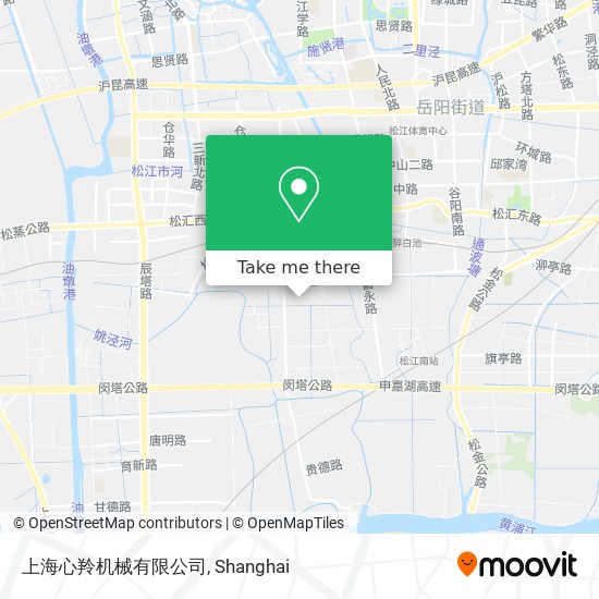 上海心羚机械有限公司 map