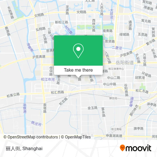 丽人街 map