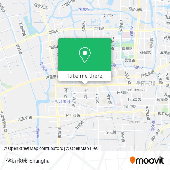 佬街佬味 map