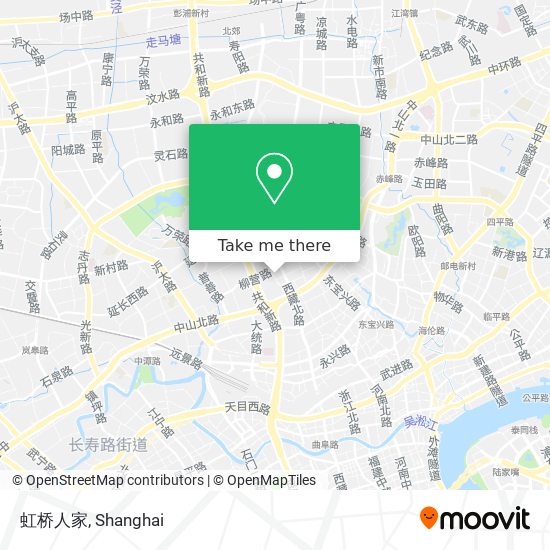 虹桥人家 map