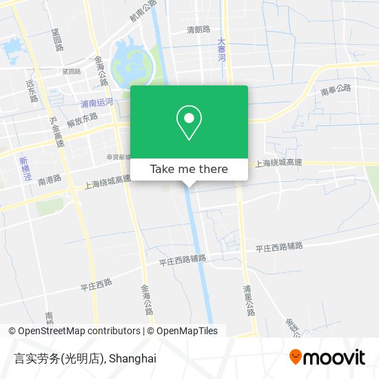 言实劳务(光明店) map
