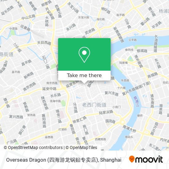 Overseas Dragon (四海游龙锅贴专卖店) map