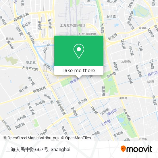 上海人民中路667号 map