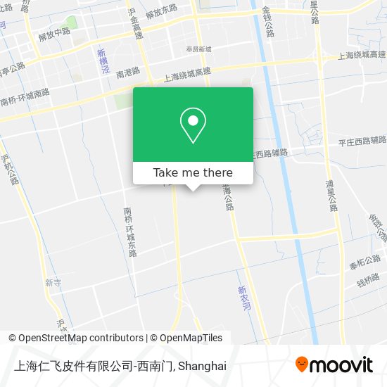 上海仁飞皮件有限公司-西南门 map