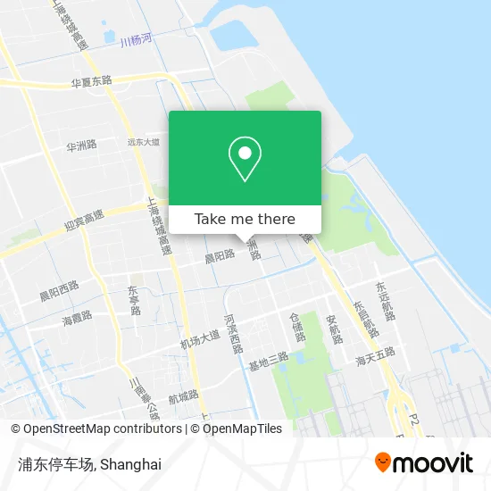 浦东停车场 map