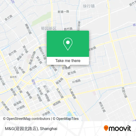 M&G(迎园北路店) map