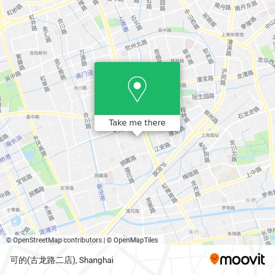 可的(古龙路二店) map