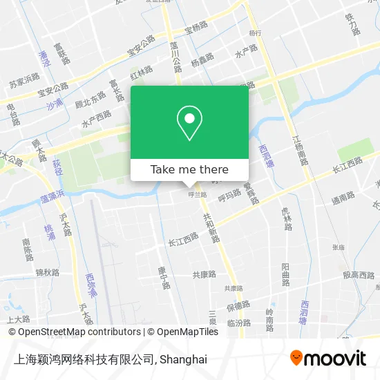 上海颖鸿网络科技有限公司 map