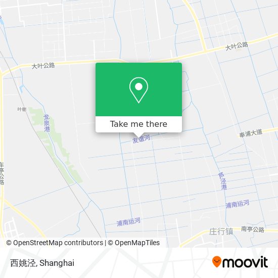 西姚泾 map