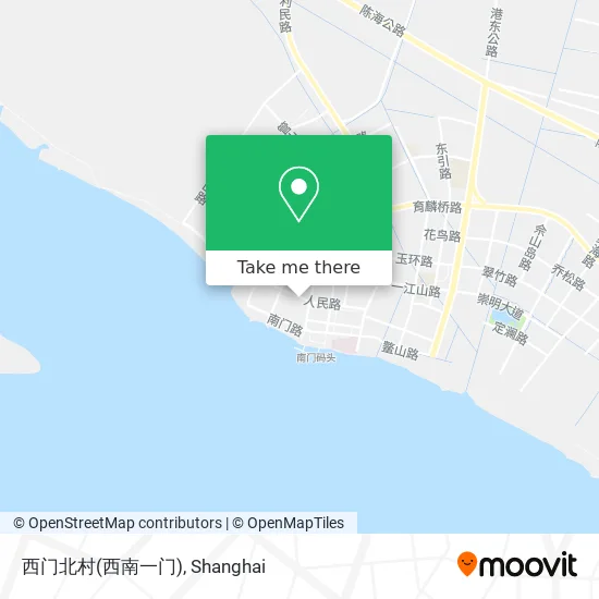 西门北村(西南一门) map