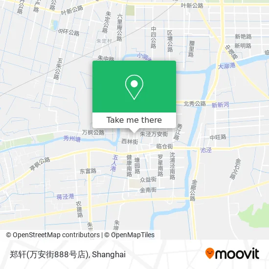 郑轩(万安街888号店) map