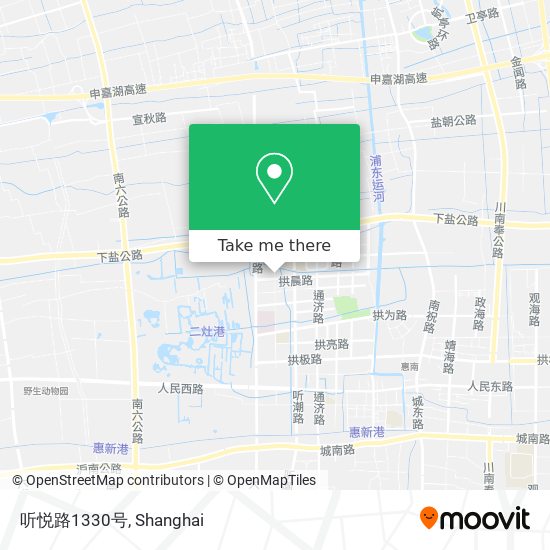 听悦路1330号 map