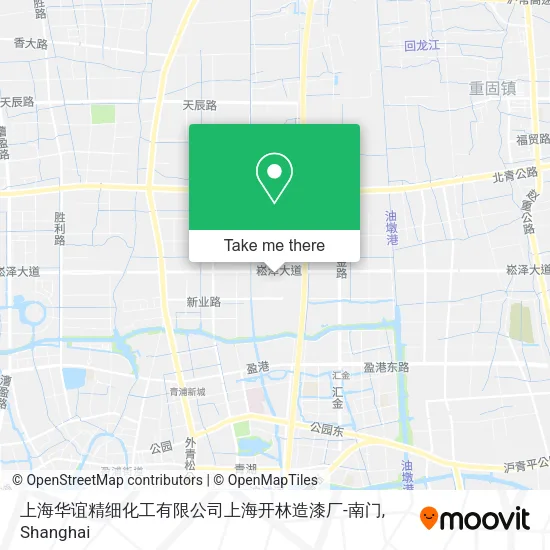 上海华谊精细化工有限公司上海开林造漆厂-南门 map
