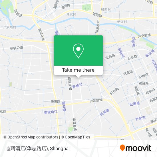 睦珂酒店(华志路店) map
