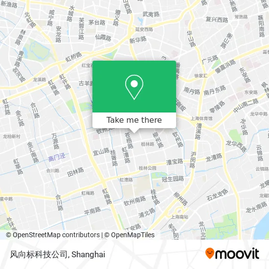 风向标科技公司 map