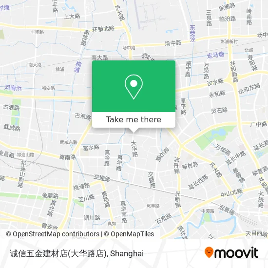 诚信五金建材店(大华路店) map