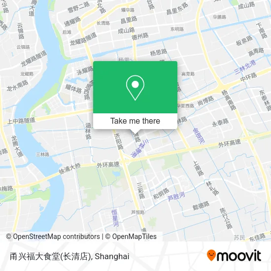 甬兴福大食堂(长清店) map
