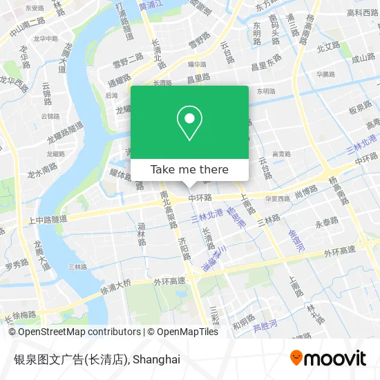 银泉图文广告(长清店) map