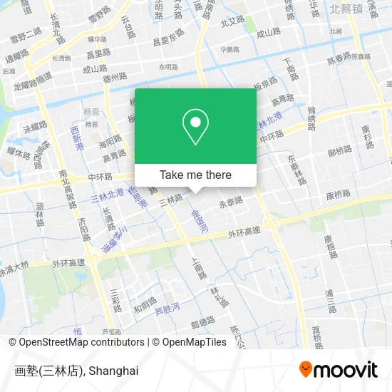 画塾(三林店) map