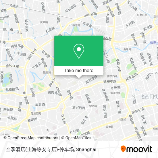 全季酒店(上海静安寺店)-停车场 map