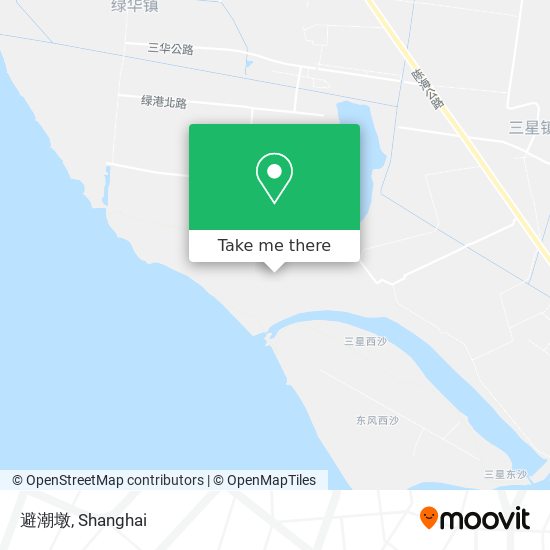 避潮墩 map