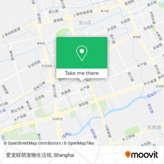 爱宠联萌宠物生活馆 map