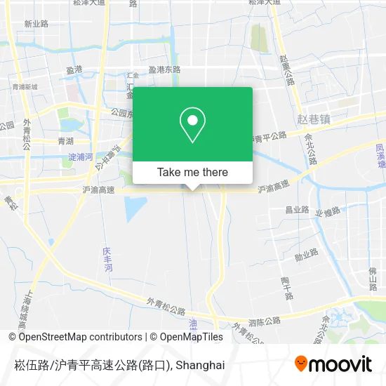 崧伍路/沪青平高速公路(路口) map