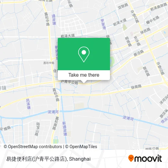 易捷便利店(沪青平公路店) map