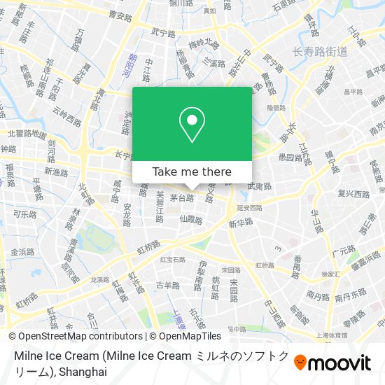 Milne Ice Cream map