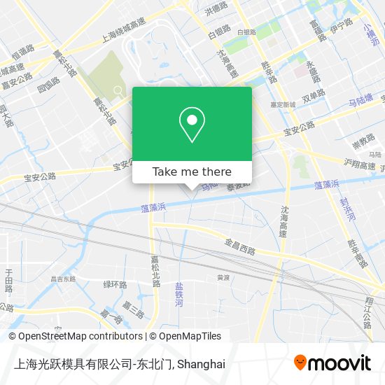 上海光跃模具有限公司-东北门 map