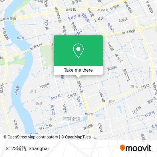 S123辅路 map