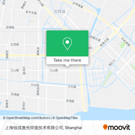 上海锐戎激光焊接技术有限公司 map