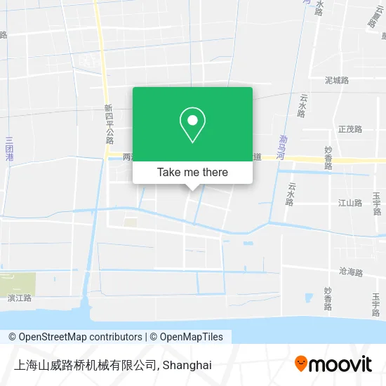 上海山威路桥机械有限公司 map