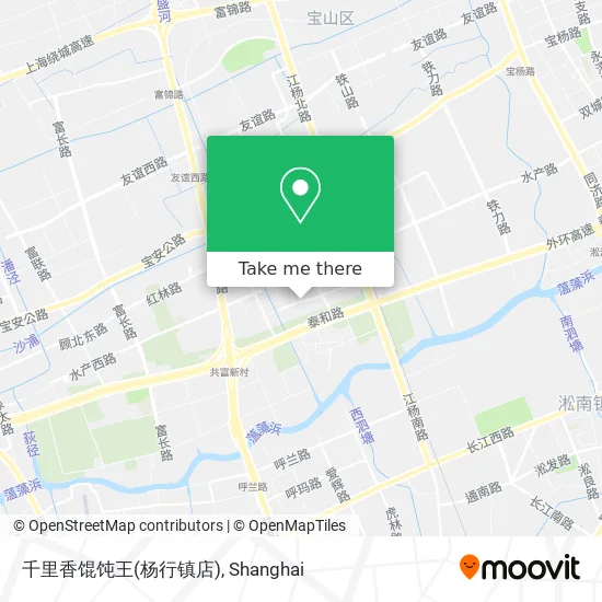千里香馄饨王(杨行镇店) map