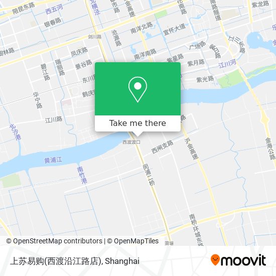 上苏易购(西渡沿江路店) map